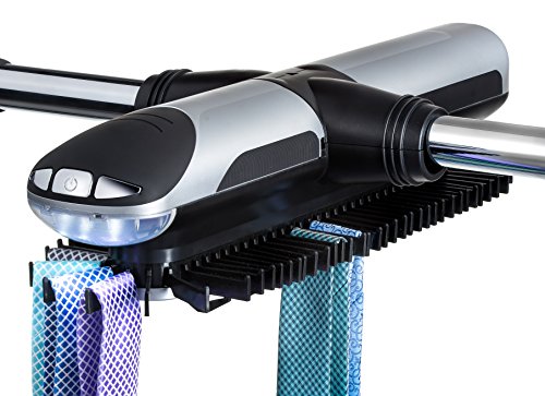 Automatic Motorized Tie Rack for Men, Revolving Tie Hanger Closet Organizer, with Built in LED Light, Holder for more than 70 Ties & Belts Rack Makes a Great Gift for him, Smartek ST-800
