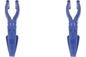 2 Pcs Nail Pliers Hammering Nailing Holder Finger Protector Portable Tool Safety Blue