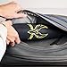 Crow King Esports Large Gaming Mouse Pad, Portable Mousepad for The Professional Gamer, Anti-Slip Base, Anti-Fraying Stitched Edges, Waterproof, Computer Mouse Mat, for The Best Online Games On PC