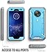 Poetic Moto X4 Rugged Case, Revolution [360 Degree Protection] Full-Body Rugged Heavy Duty Case with Built-in-Screen Protector for Motorola Moto X4 Blue