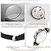 HOWK Men's Chronograph Wrist Watches with Date Analog with Black Leather Band