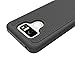 LG G6 Case,Suensan Dual Layer Armor Defender Protective Shock Absorbing with Hybrid Soft silicone and Hard PC Design Cover for LG G6 (2017) (Black)