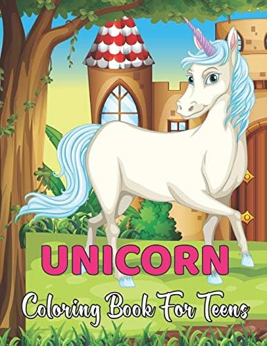 Download Unicorn Coloring Book For Teens Advanced Coloring Pages For Tweens Older Kids Girls Practice For Stress Relief Relaxation Vol 1 By Pendley Donald Amazon Ae
