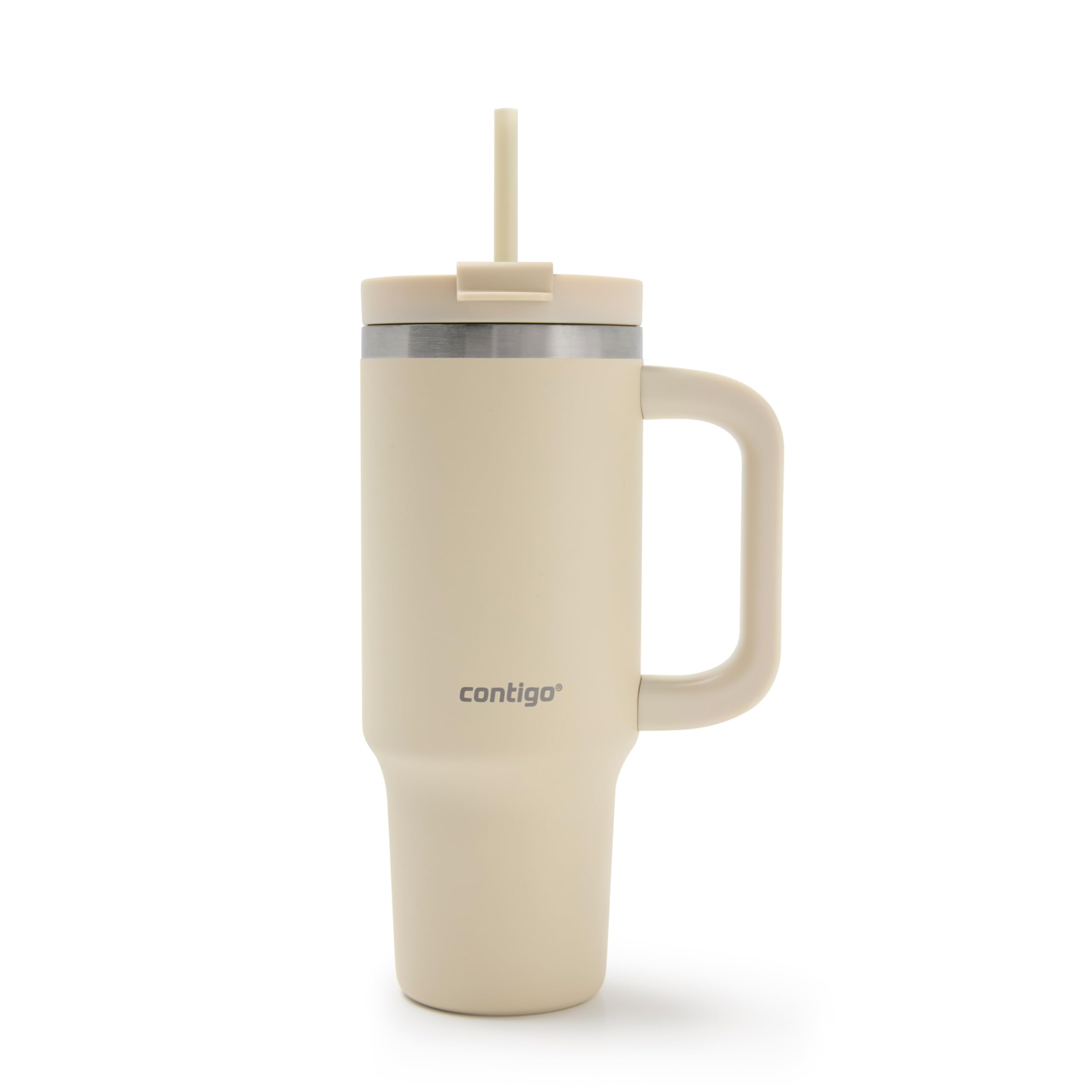 Photo 1 of Contigo Streeterville 30oz Tumbler, Stainless Steel Vacuum Insulated, Leak-Proof, Cold for 29 Hours, Fits in cupholders, Oatmilk