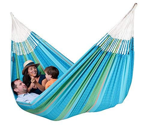 LA SIESTA - Flora Curaçao - Klassische Hängematte Kingsize aus Bio-Baumwolle – Bild 3