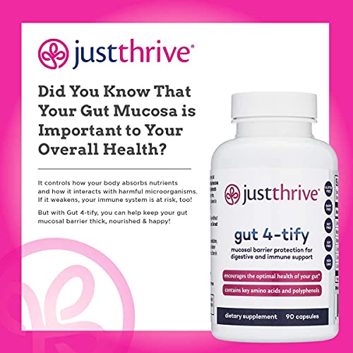 Just Thrive Gut 4Tify Intestinal Repair Complex Support with Amino