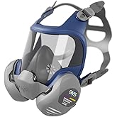 GVS Elipse Full Facepiece Respirator with OVAG P100 Replaceable Filters, One Size
