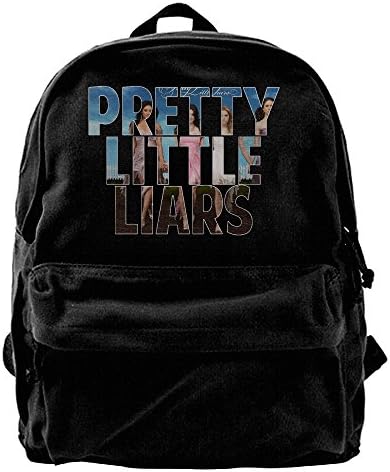 NewNaug Canvas Backpacks Pretty Little Liars Canvas Backpack Travel Rucksack Backpack Daypack Knapsack Laptop Shoulder Bag