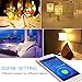 OSTART Wi-Fi Smart Light Bulb Works with Alexa, No Required Adapter, RGB Colour, Turn ON/OFF Electronics and Change Colour from Anywhere