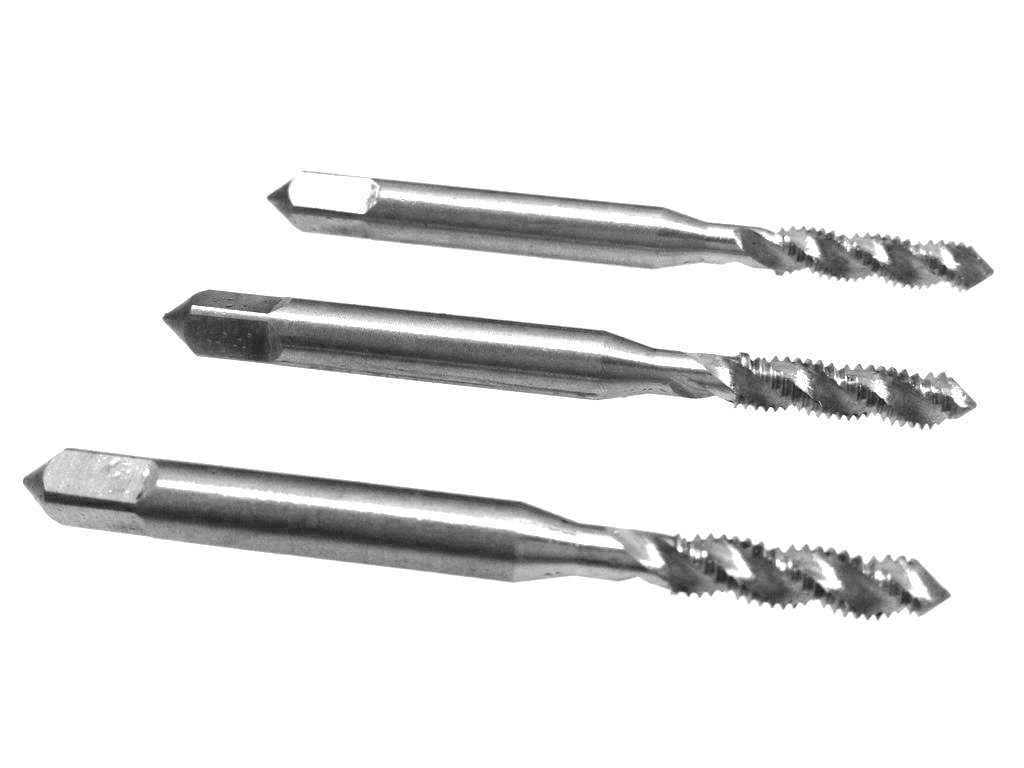 VEDA 3pcs X M3 Metric HSS Spiral Right Hand Tap 3mm