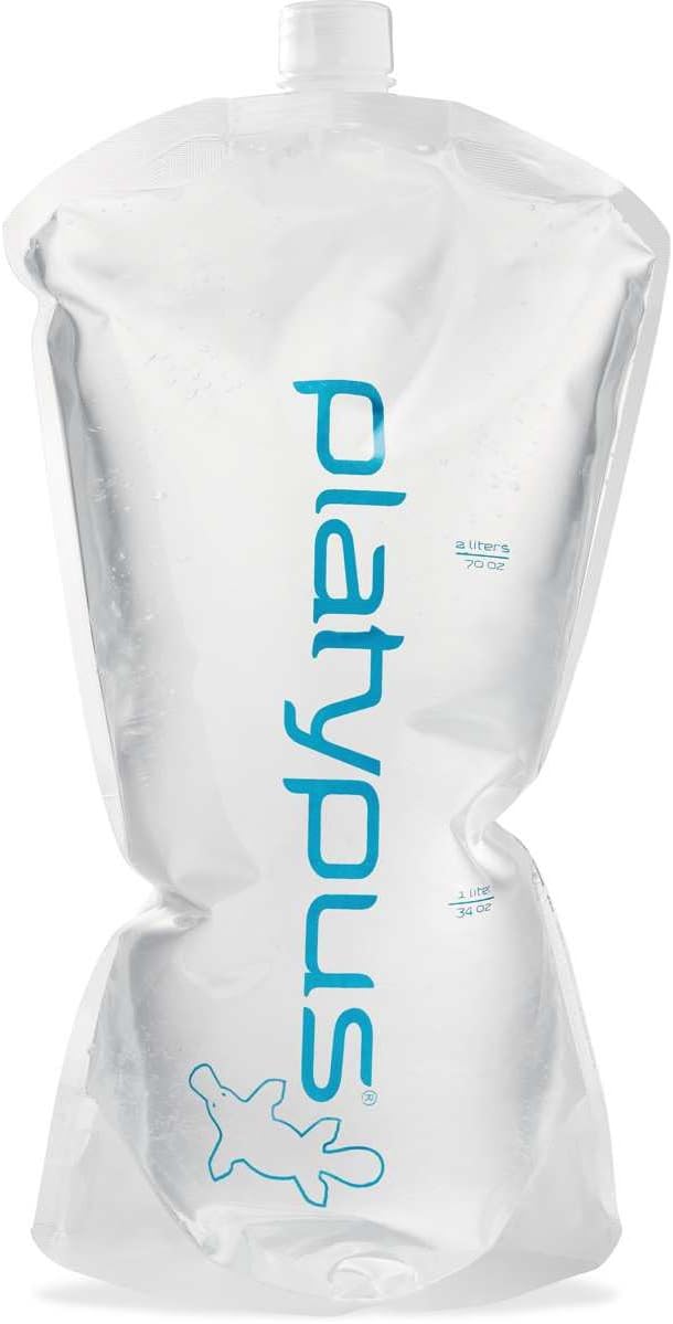 Platypus Platy 2L Clear Water Bottle Backpack Accessories
