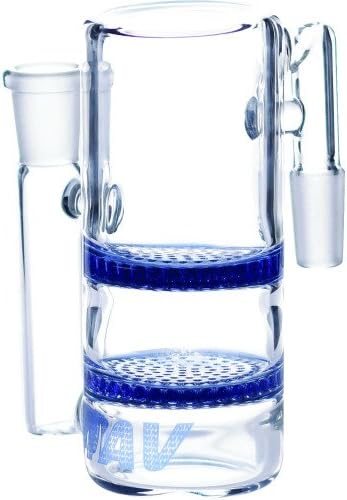 SCIENTIFIC LAB EQUIPMENT 12-267, MAV GLASS 2 HONEYCOMB ASH HOLDER BLUE MALE 14MM