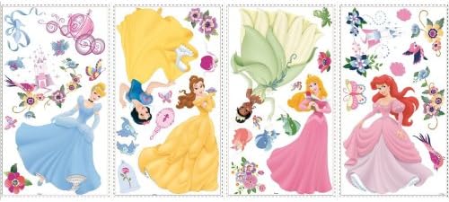 ルームメイト Room Mates ウォールステッカー ディズニープリンセス B006jzxo30 1 150円