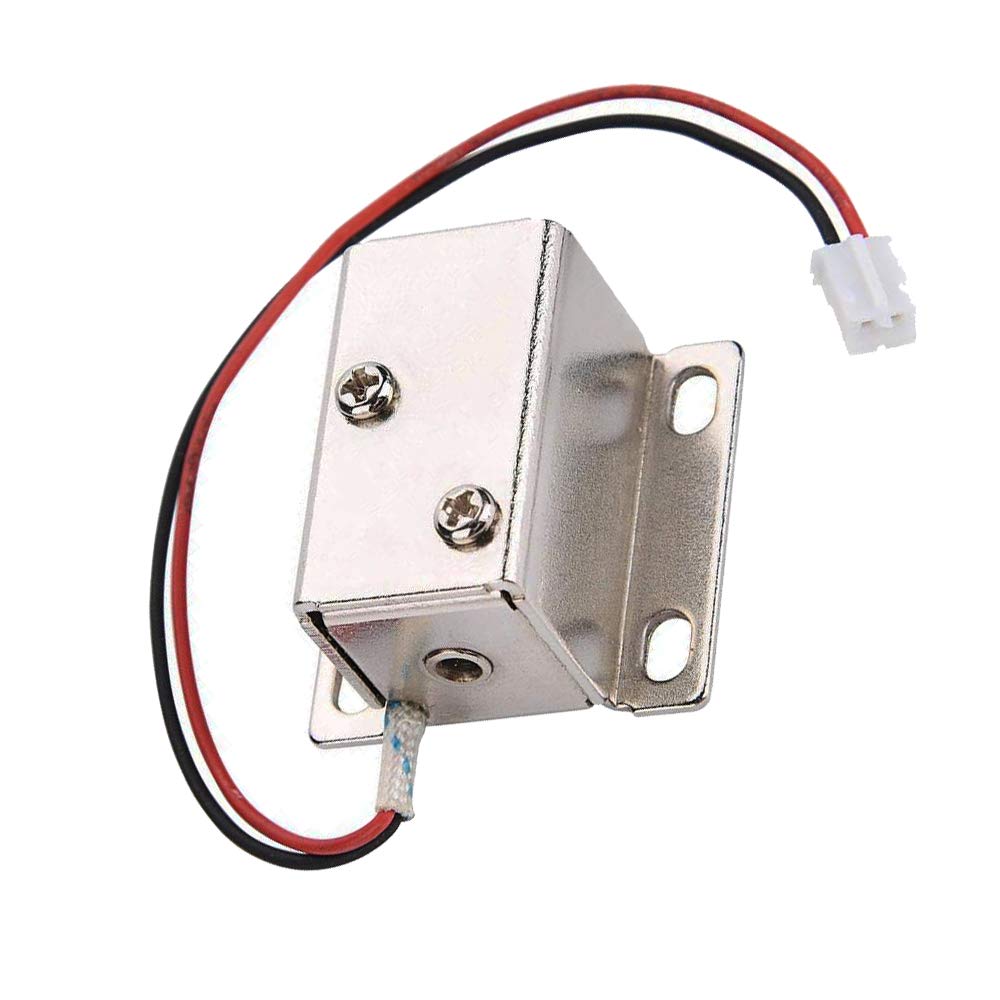 Door Drawer Tongue Down Electric Lock Assembly Solenoid DC 6V/12V Design Lock