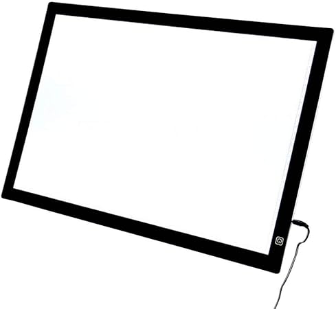 Caja de luz LED, placa de luz, accesorios de dibujo, caja de luz con cable USB,