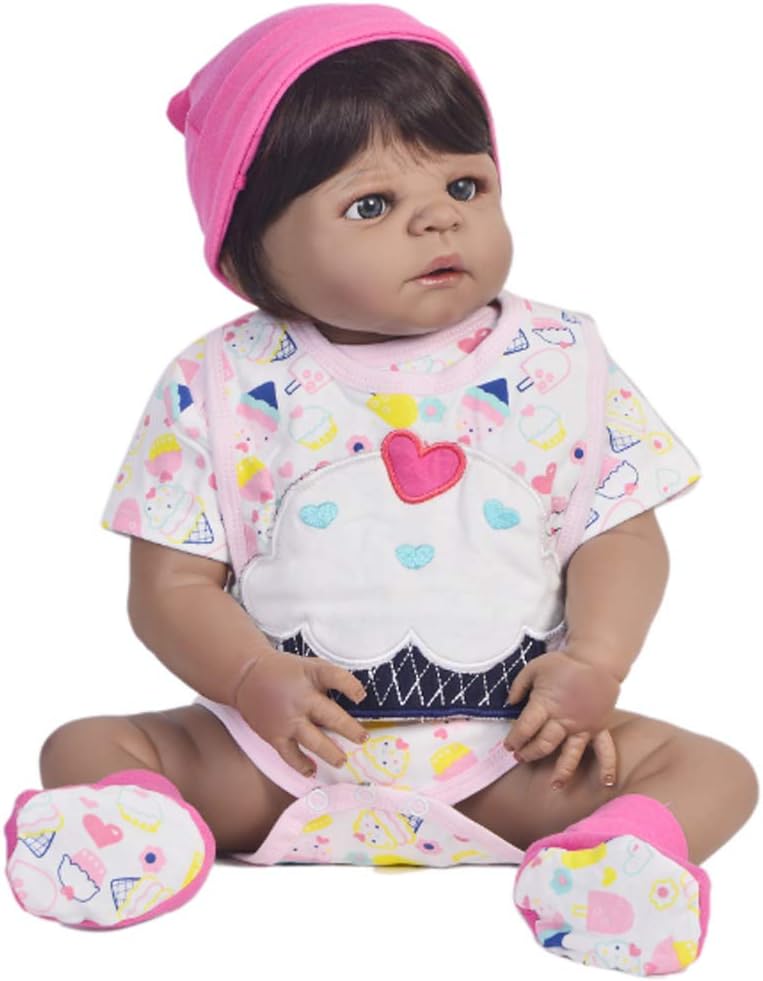 Prezzo NACHEN Reborn Bambole Occhi Aperti Silicone Vinile Pieno Corpo Neonato Bambino Carino Compleanno Regali Bambola Offerte