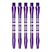 L.E.D STEP 5 Sets 50mm 25pcs Aluminum Medium Darts Shafts Dart Stem Throwing Fitting with O'ring 25pcs+25 O'rings