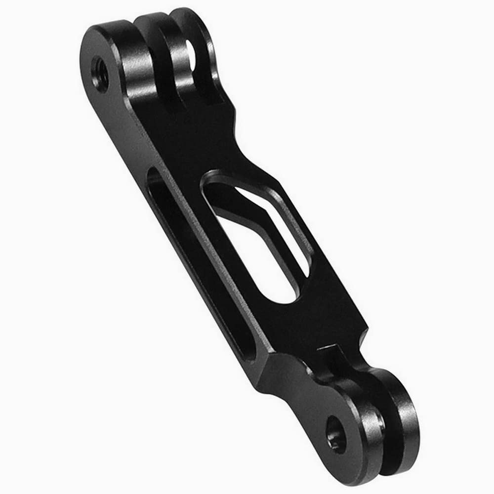 Goliton Riding mount, Metal Extension Rod, Helmet Extension Pole Compatible with Gopro 11/10/9/ insta360 X3 Camera (85mm)