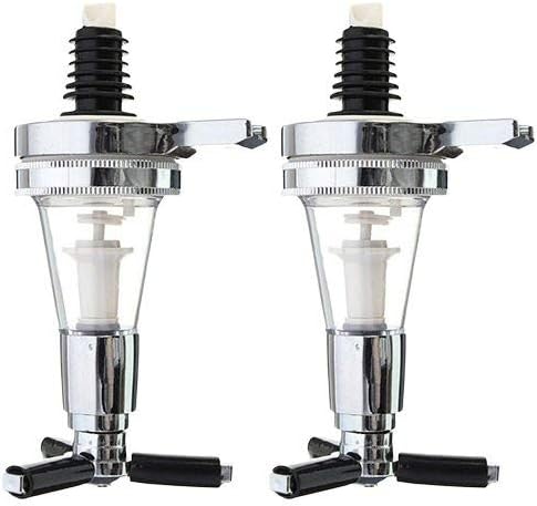 2 Pieces Rotated Mounted Liquor Holder Alcohol Dispenser Replacement Nozzle fit for Wine Racks Cocktail Dispenser Wine (25ml)