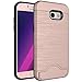 Galaxy A5 (2017 Version) Case, OUBA [Card Slot] [Kickstand Feature] Dual Layer Shock Absorbent Armor Hybrid Defender Shockproof Rugged Protective Cover case for Samsung Galaxy A5 2017 - Rose Gold