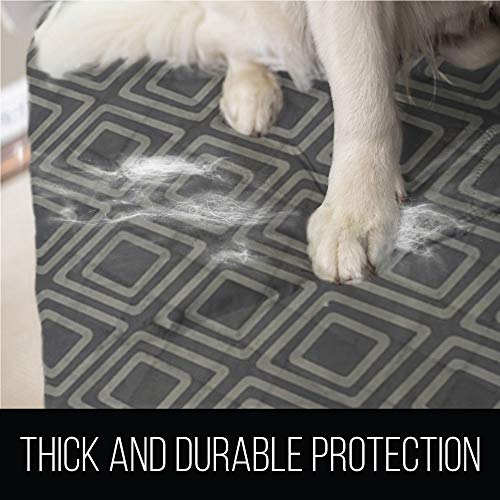 Sofa Shield Original Patent Pending Reversible Loveseat Protector for