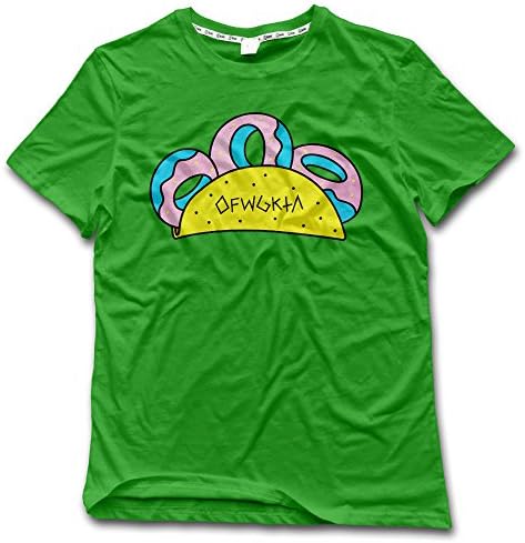 CHALZ Men's Ofwgkta Odd Future Cotton Tshirts M KellyGreen