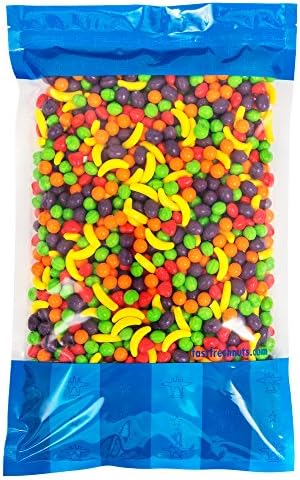 Bulk Runts Fruit Candy 5 lbs In a Resealable Bomber Bag - Great for Candy Bowls - Vending Machine Refills - Wholesale - Parties