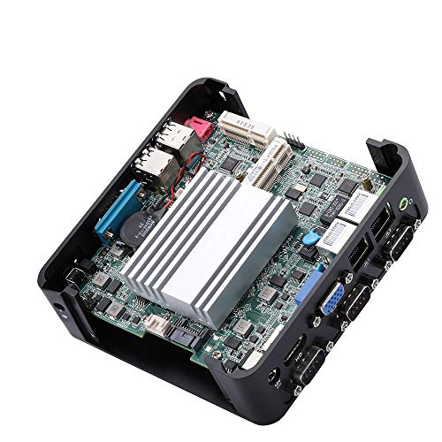 QOTOM Barebone Mini PC Q190P BayTrail j1900 Processor Quad core 2.0 GHz Fanless Mini PC Linux Windows