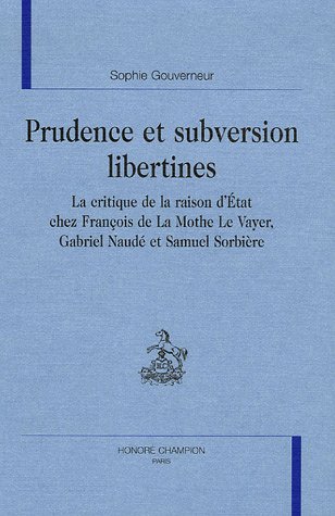 Prudence et subversion libertines