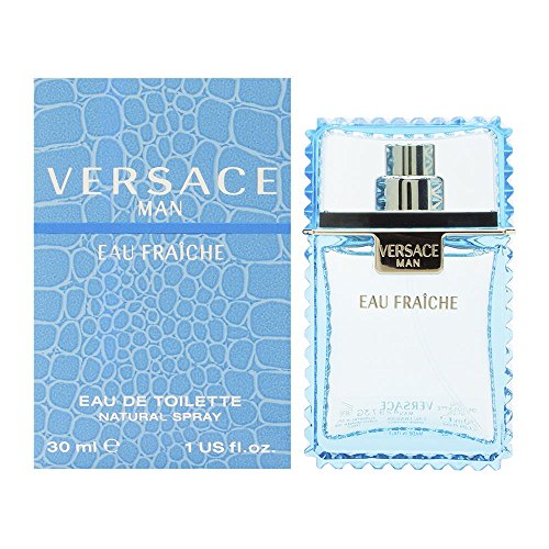 versace man eau fraiche de gianni versace para hombres. eau de toilette spray 1 onza