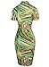 oxiuly Women's Vintage Floral Flare Party Wedding Stretch Bodycon Dresses Casual Work Pencil Dress OX183