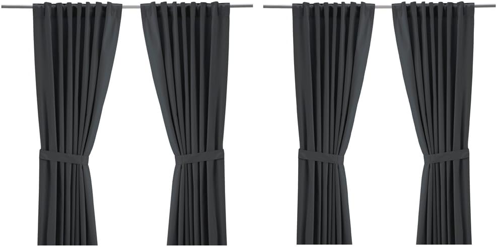 Amazon Com Ikea Ritva Curtain Set Size 57 X 98 2 Curtain