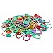100pcs Knitting Mix Color Craft Crochet Locking Stitch Needle Clip