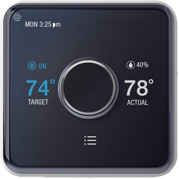 Hive Smart Home Thermostat, Works with Alexa u0026 Google Home, Requires C-Wire  u0026 Hive Hub - Amazon.com