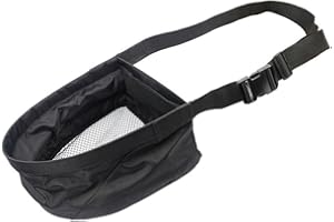 Cenroelon Fly Fishing Stripping Basket with Waist Belt Quick Drain Fly Fishing Basket with Waist Belt Line Throwing Stripping