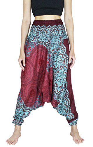 Aladdin Harem Hippie Pants Jumpsuit 