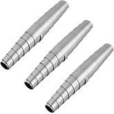 Replacement Springs for Hand Pruners, 6cm Standard Fitting Stainless Steel Heavy Duty Volute Spring for Pruners Models, Pruning Shears Springs, Spring Scissors Parts &amp; Accessories (Silver, 3)