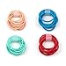 Elesa Miracle 120pcs Baby Elastic Hair Ties 1.8mm Mix Colors Kids Hair Bands Holders Headband