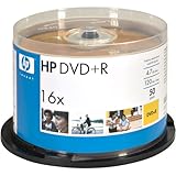 Hewlett Packard 16X 4.7GB DVD+R 50 Pack (Discontinued by Manufacturer)