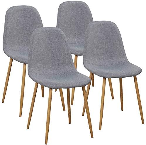 Amazon Com Vecelo Dining Chairs For Kitchen Dining Living Lounge