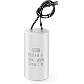 SYOWADA Cbb60 Capacitor 25Uf 50/60Hz 450V Ac Motor Run Sh Capacitor for Air Compressor Water Pump Motor