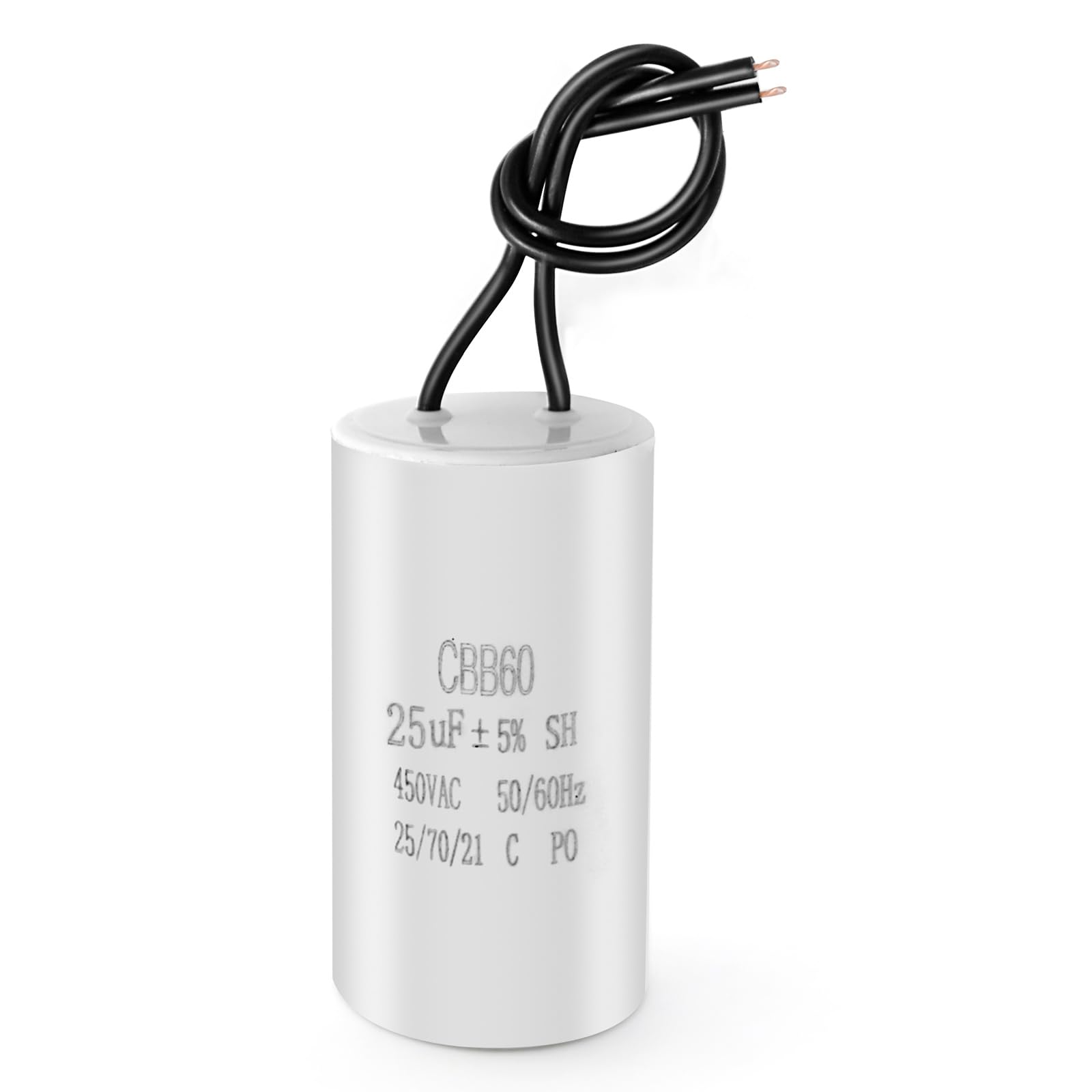 Photo 1 of SYOWADA Cbb60 Capacitor 25Uf 50/60Hz 450V Ac Motor Run Sh Capacitor for Air Compressor Water Pump Motor