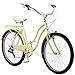 Schwinn Perla Women’s Cruiser Bicycle, Featuring 18-Inch Step-Through Steel Frame and 7-Speed Drivetrain with Front and Rear Fenders, Rear Rack, and 26-Inch Wheels, Yellowthumb 1