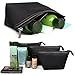 Cosmetic Bag,Set of 3 Portable Waterproof Nylon Makeup Toiletry Bag by EASTERN TIME
