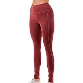 Jvini Women's High Waist Sporty Leggings with Tech Pockets - Striped Sport Yoga Workout Tight Pants, Black