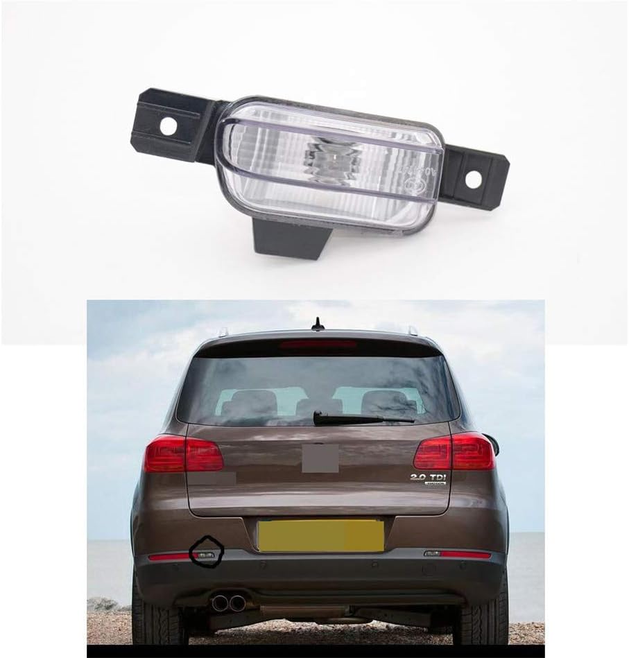 vw tiguan number plate bulb
