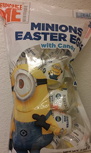 Despicable Me Minion Easter Egg Hunt With Candy - 16 Count