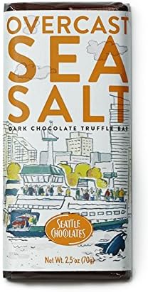 Seattle Chocolates, Overcast Sea Salt, 2.5 oz