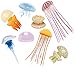 Kitan Club Jellyfish Rubber Toys - Blind Box Includes 1 of 5 Collectable Figurines - Fun and Educational - Authentic Japanese Design