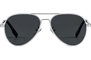 JOVAKIT Kids Small Polarized Aviator Sunglasses for Girls and Boys Age 4-16